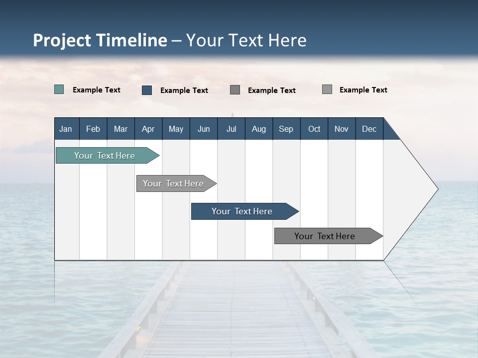 Quay Relaxation Atoll PowerPoint Template