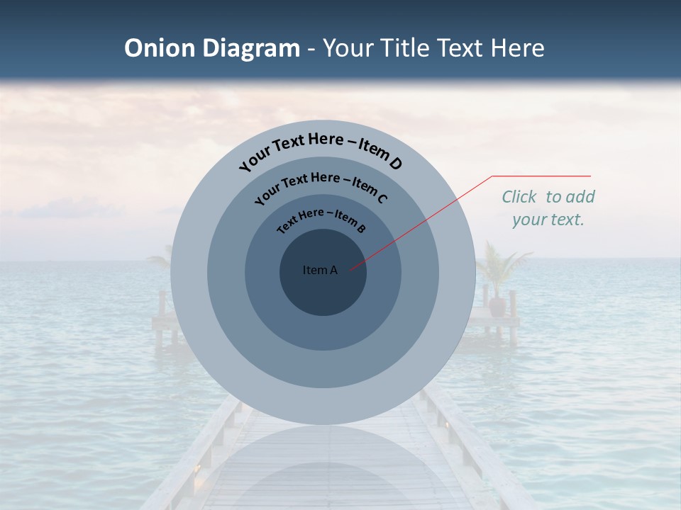 Quay Relaxation Atoll PowerPoint Template