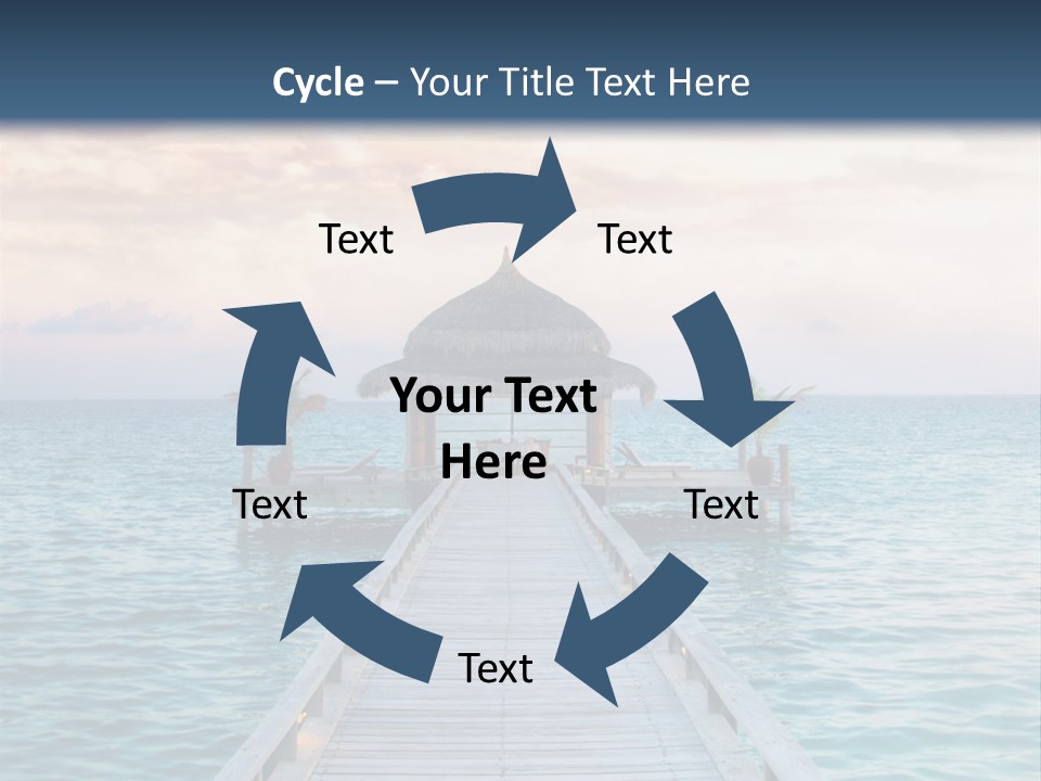 Quay Relaxation Atoll PowerPoint Template