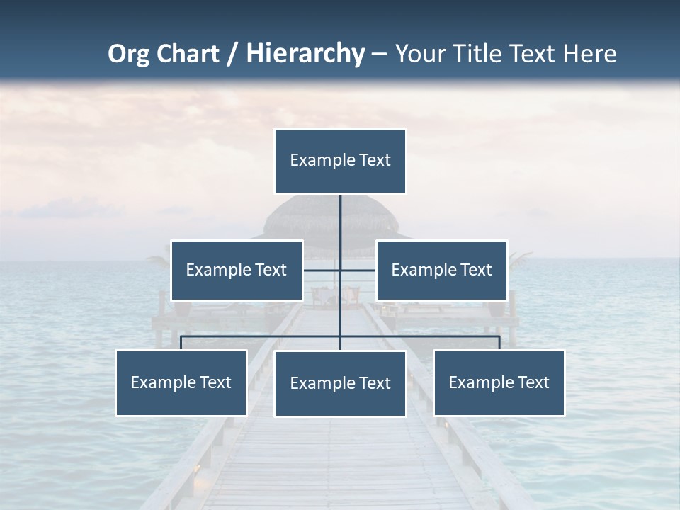 Quay Relaxation Atoll PowerPoint Template