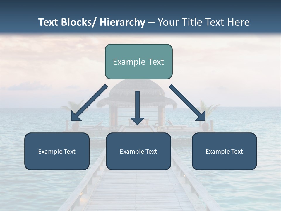 Quay Relaxation Atoll PowerPoint Template