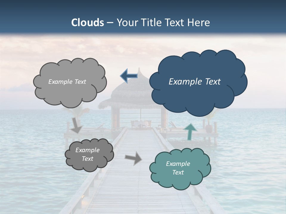 Quay Relaxation Atoll PowerPoint Template