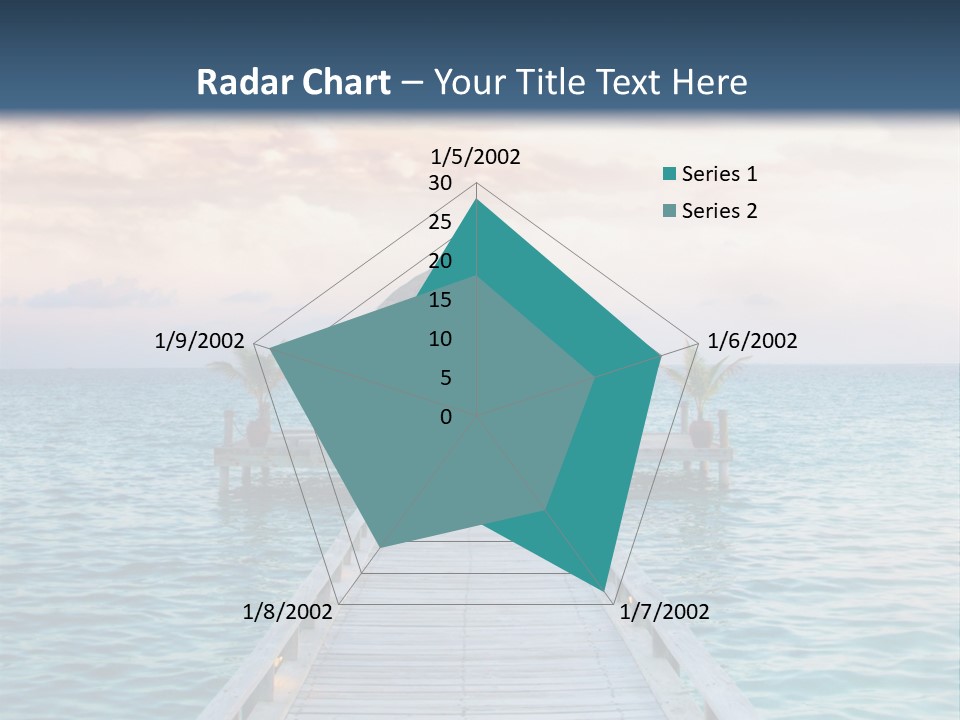 Quay Relaxation Atoll PowerPoint Template