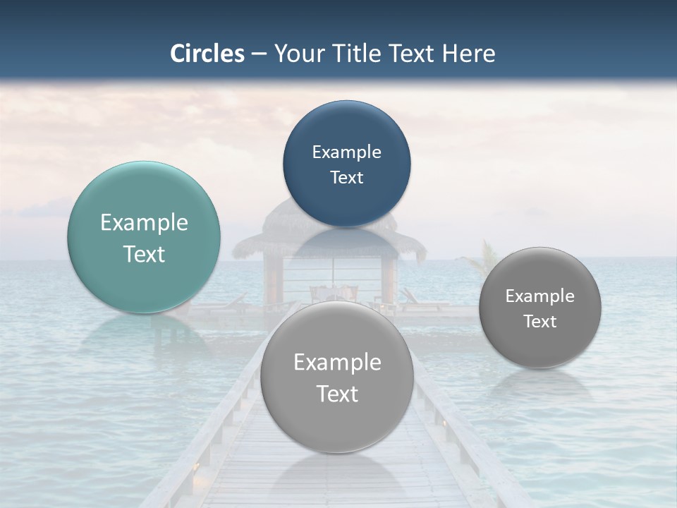 Quay Relaxation Atoll PowerPoint Template