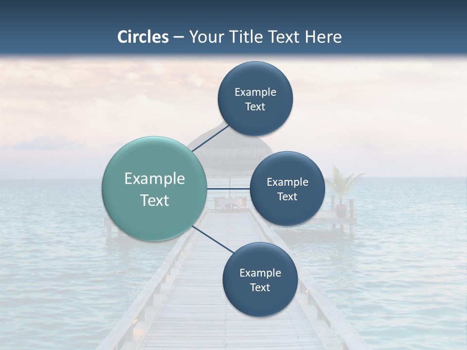 Quay Relaxation Atoll PowerPoint Template