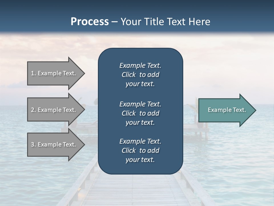 Quay Relaxation Atoll PowerPoint Template