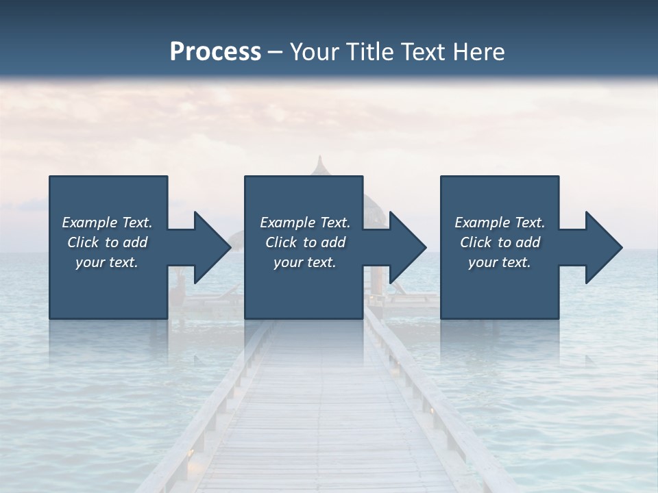 Quay Relaxation Atoll PowerPoint Template
