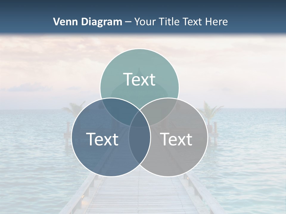 Quay Relaxation Atoll PowerPoint Template