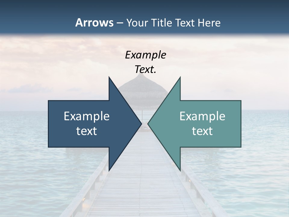 Quay Relaxation Atoll PowerPoint Template