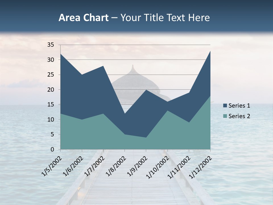 Quay Relaxation Atoll PowerPoint Template