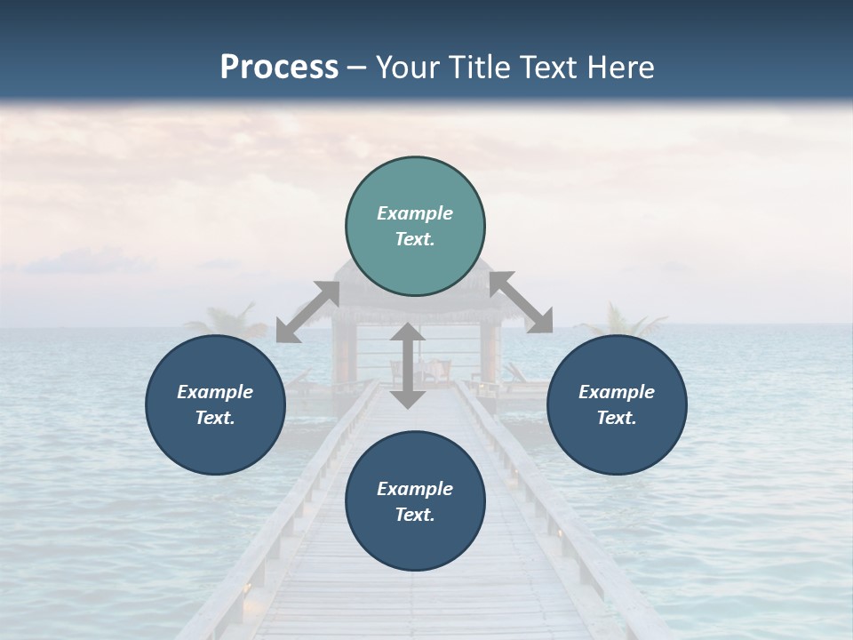 Quay Relaxation Atoll PowerPoint Template