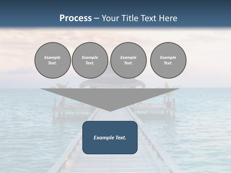 Quay Relaxation Atoll PowerPoint Template