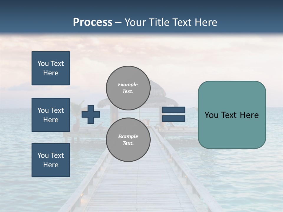 Quay Relaxation Atoll PowerPoint Template