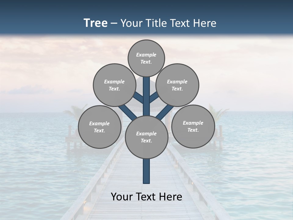 Quay Relaxation Atoll PowerPoint Template