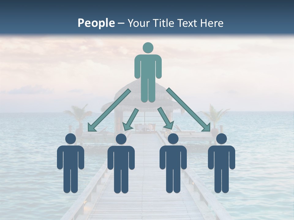 Quay Relaxation Atoll PowerPoint Template