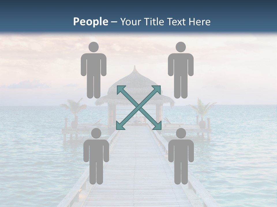 Quay Relaxation Atoll PowerPoint Template
