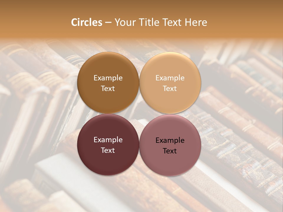 Brown Cover Dirty PowerPoint Template