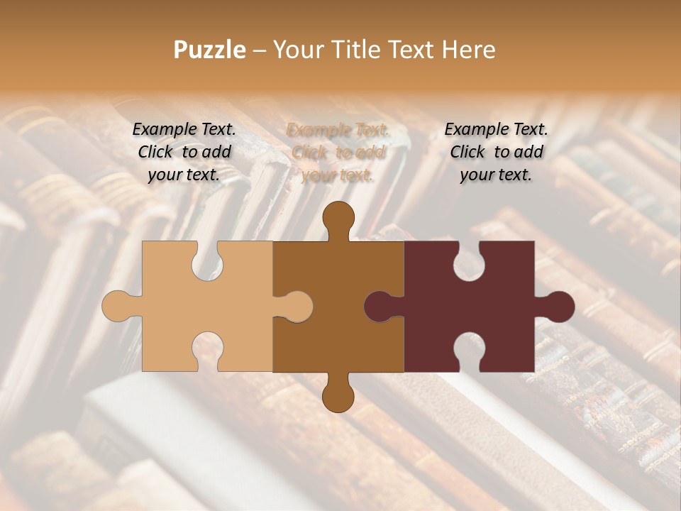 Brown Cover Dirty PowerPoint Template