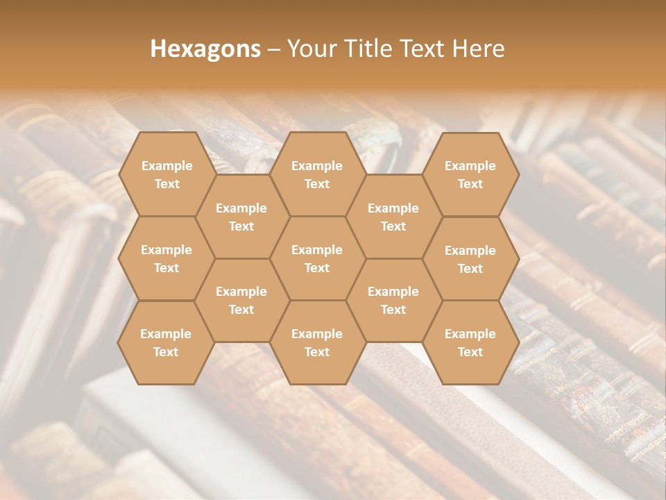 Brown Cover Dirty PowerPoint Template