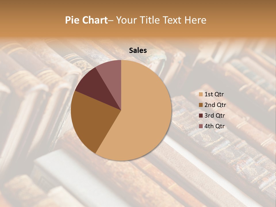 Brown Cover Dirty PowerPoint Template