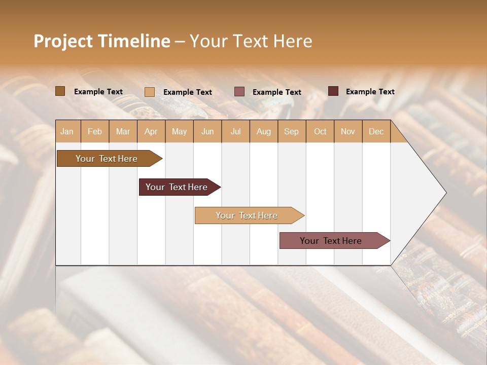 Brown Cover Dirty PowerPoint Template