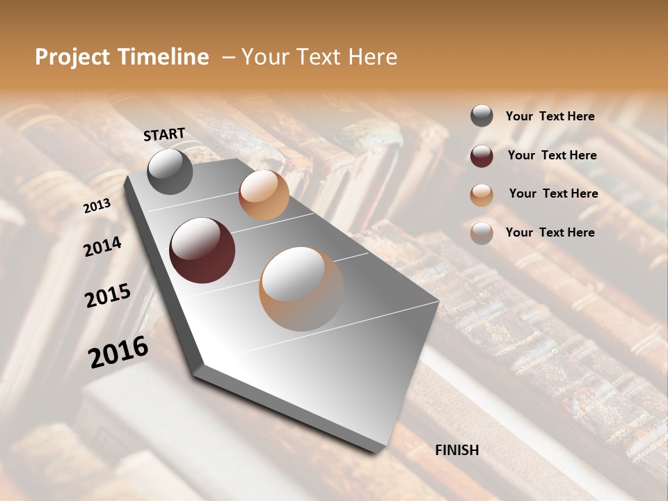 Brown Cover Dirty PowerPoint Template