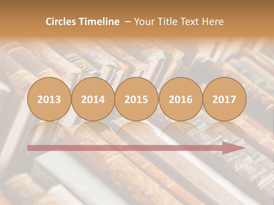 Brown Cover Dirty PowerPoint Template