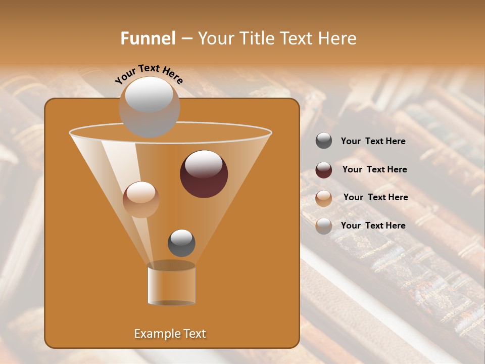 Brown Cover Dirty PowerPoint Template