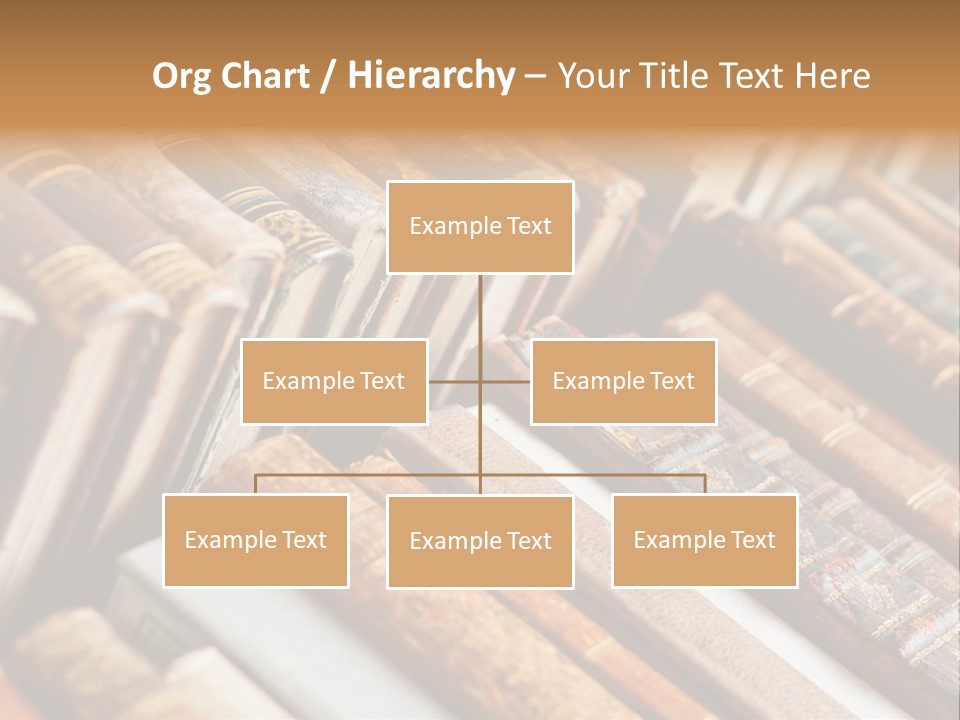 Brown Cover Dirty PowerPoint Template