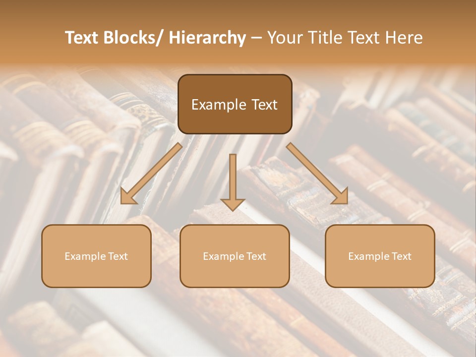 Brown Cover Dirty PowerPoint Template