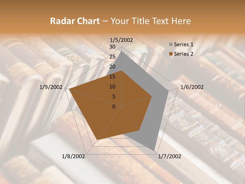 Brown Cover Dirty PowerPoint Template