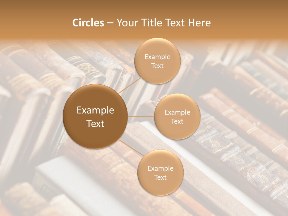 Brown Cover Dirty PowerPoint Template