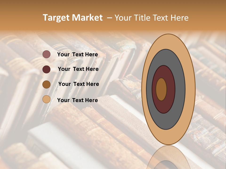 Brown Cover Dirty PowerPoint Template