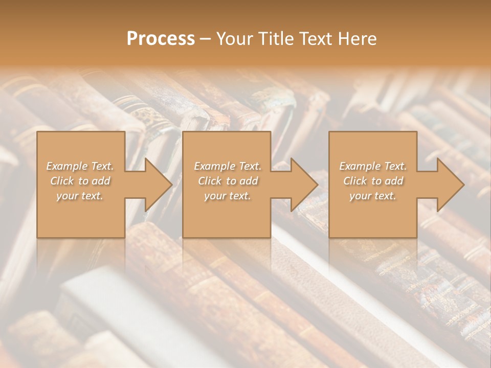 Brown Cover Dirty PowerPoint Template