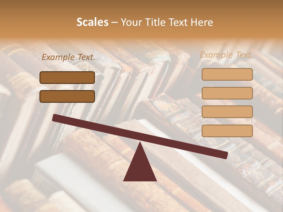 Brown Cover Dirty PowerPoint Template