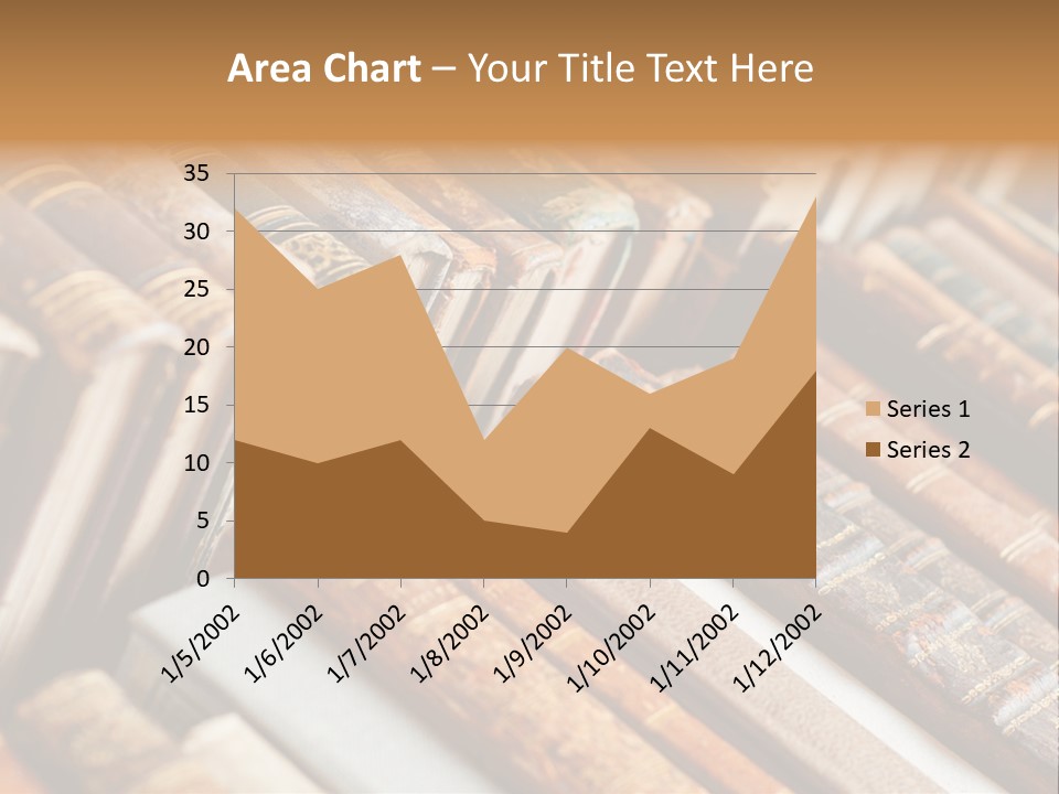 Brown Cover Dirty PowerPoint Template