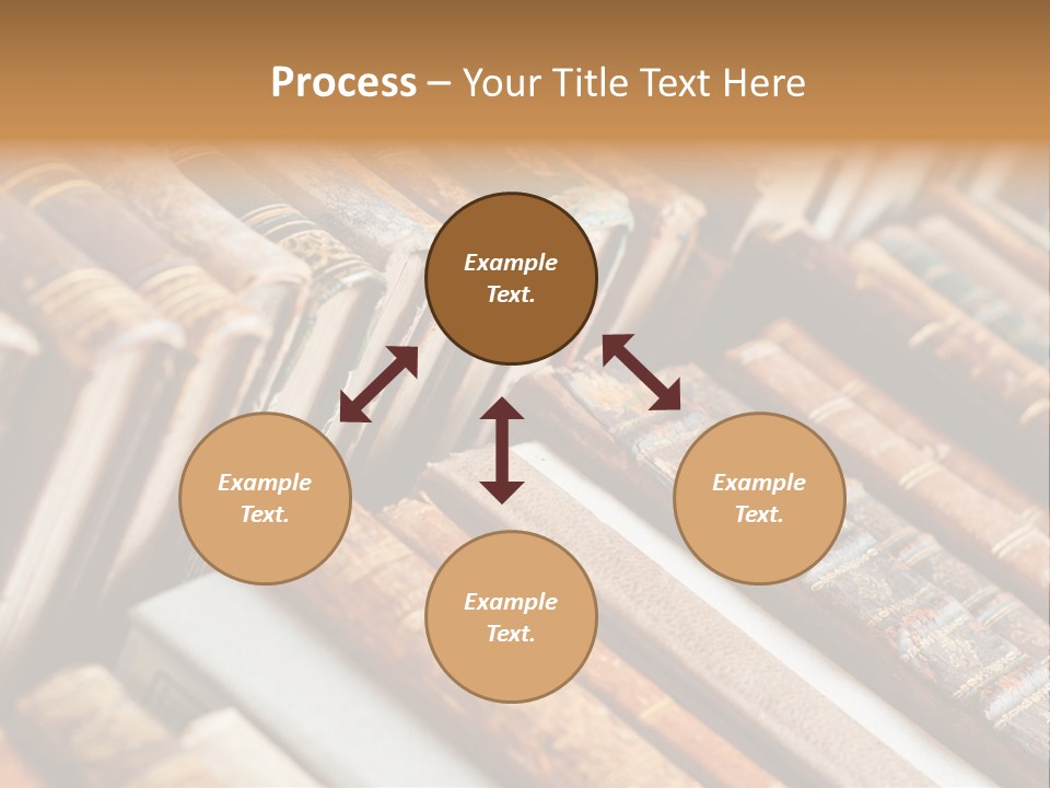 Brown Cover Dirty PowerPoint Template