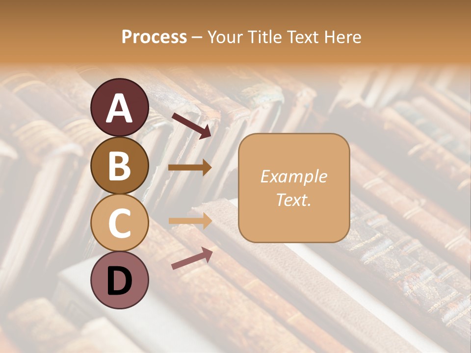 Brown Cover Dirty PowerPoint Template