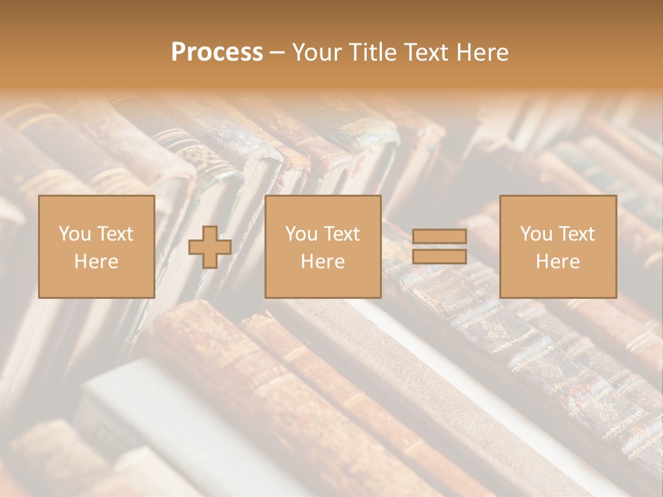 Brown Cover Dirty PowerPoint Template
