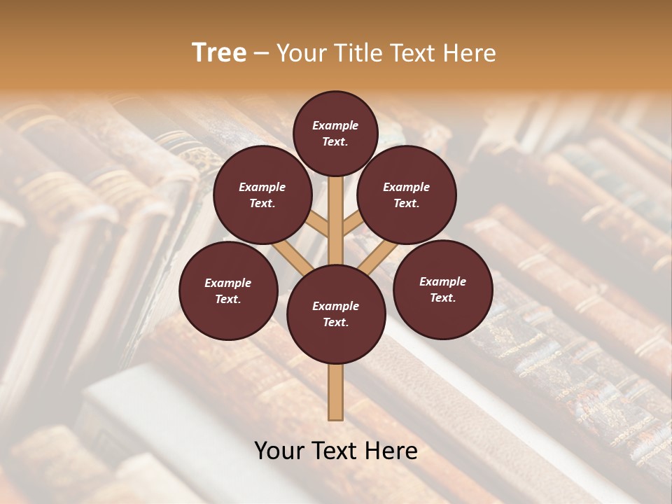 Brown Cover Dirty PowerPoint Template