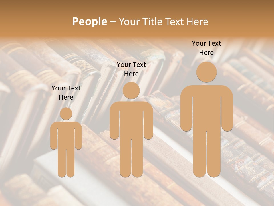 Brown Cover Dirty PowerPoint Template