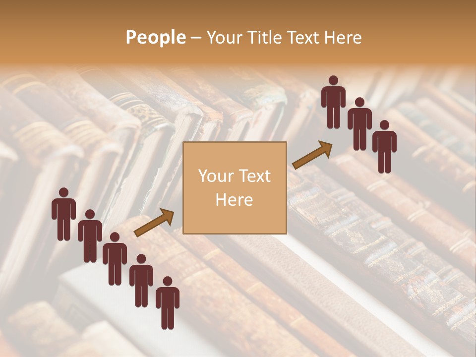 Brown Cover Dirty PowerPoint Template