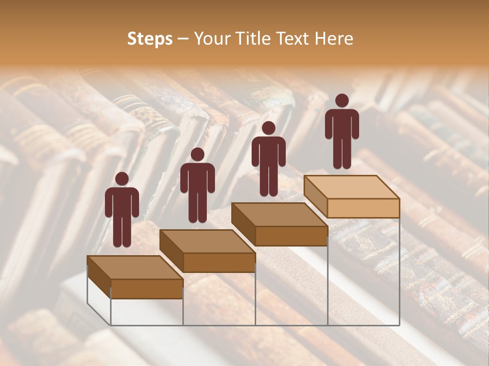 Brown Cover Dirty PowerPoint Template