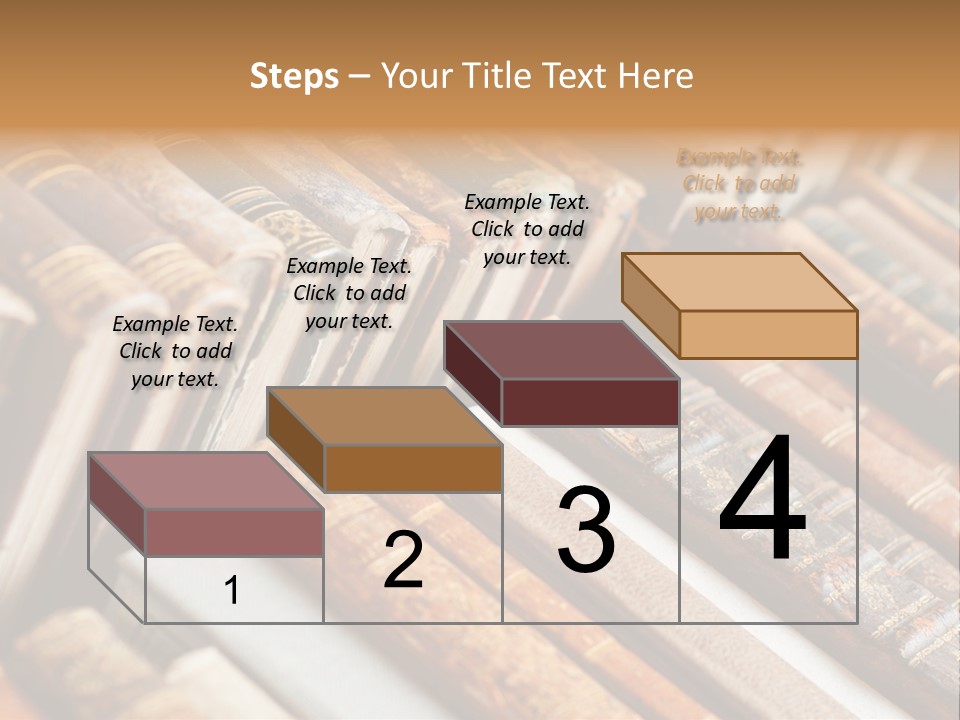 Brown Cover Dirty PowerPoint Template