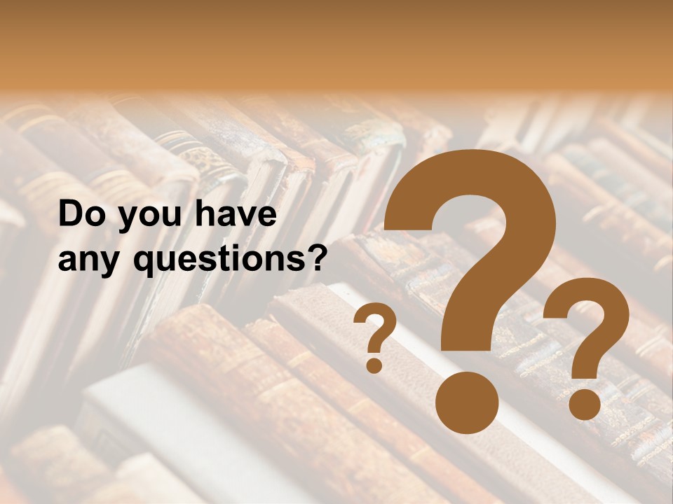 Brown Cover Dirty PowerPoint Template