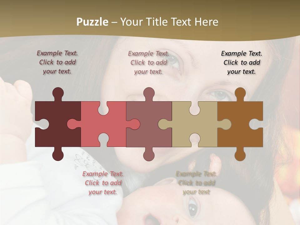 Boy Carefree Life PowerPoint Template