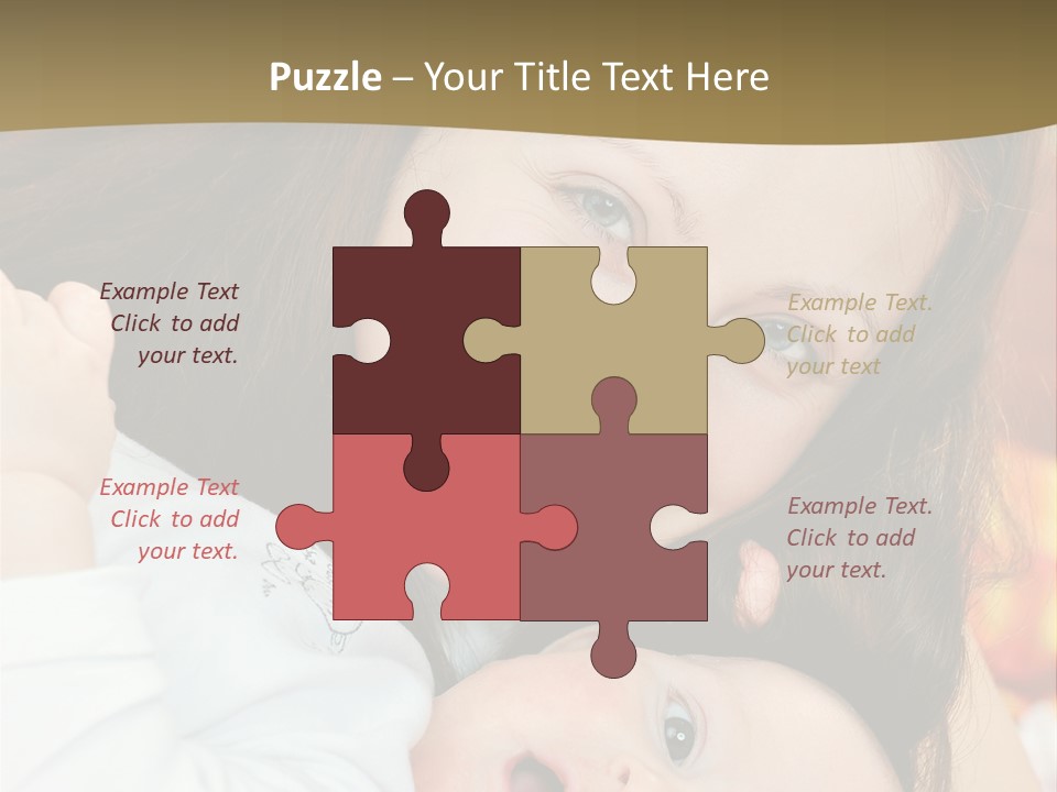 Boy Carefree Life PowerPoint Template