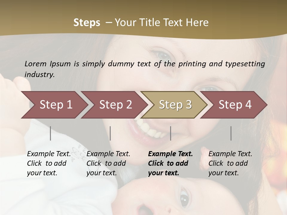Boy Carefree Life PowerPoint Template