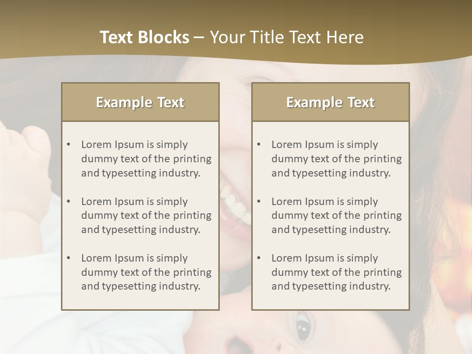 Boy Carefree Life PowerPoint Template