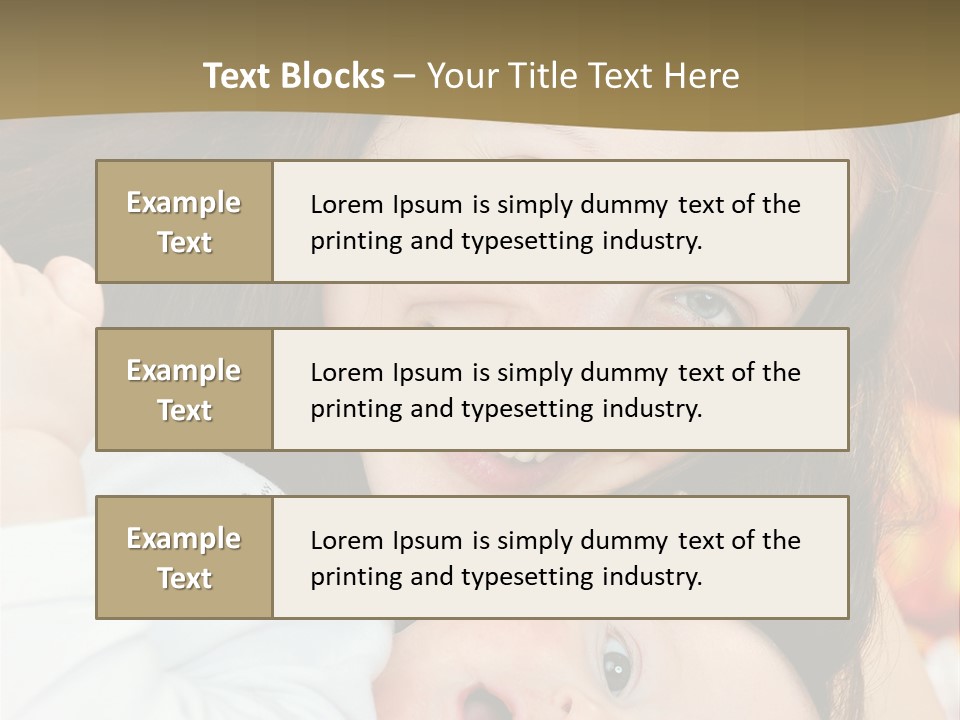 Boy Carefree Life PowerPoint Template